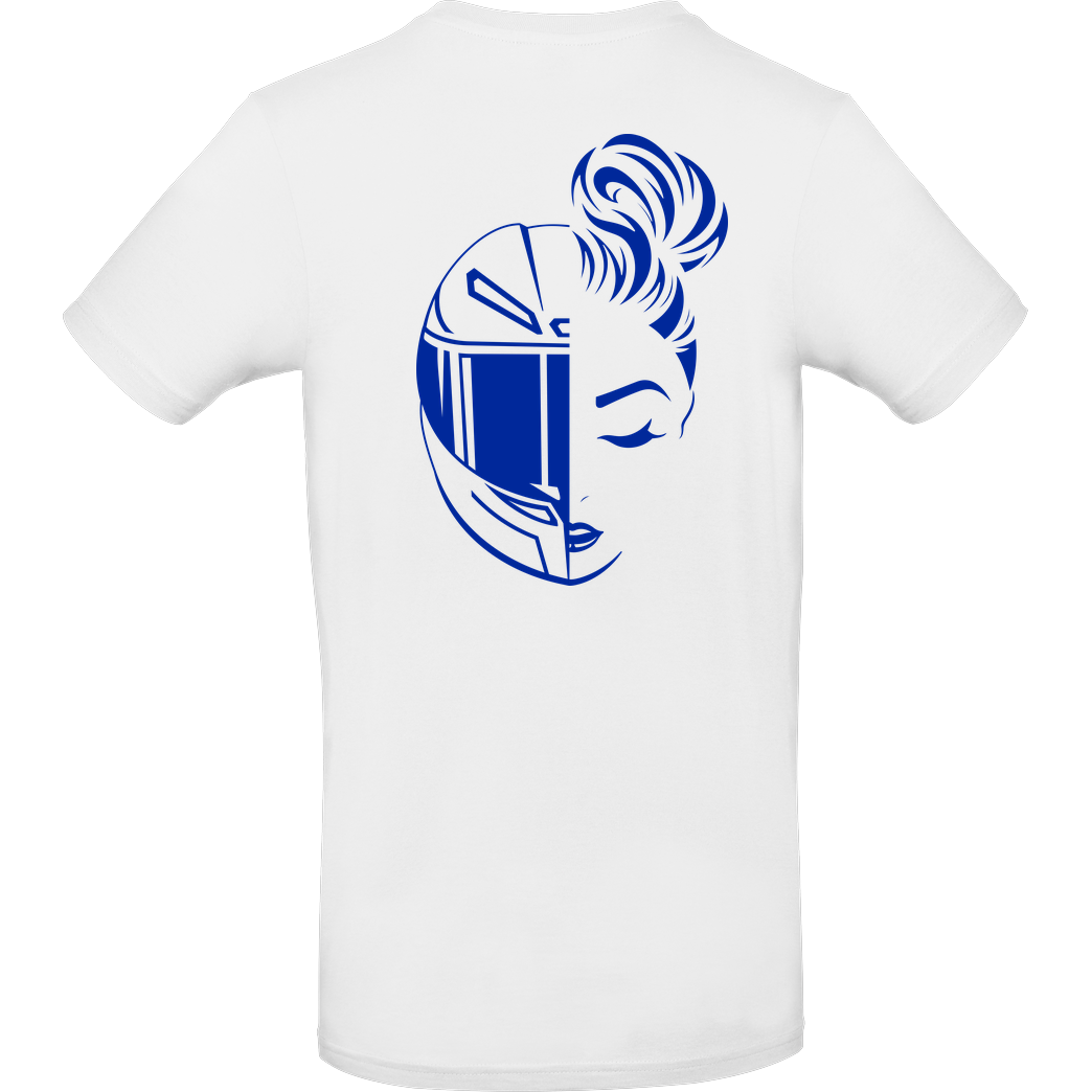 XeniaR6 XeniaR6 - Sportler-Logo T-Shirt B&C EXACT 190 -  Blanc