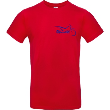 XeniaR6 XeniaR6 - Sumo-Logo T-Shirt B&C EXACT 190 - Rouge